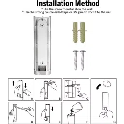 fastgear GENERIC 400 ml White Plastic Liquid Dispenser, FG2502 (Pack of 4) image 4