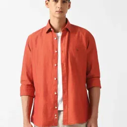 Van Heusen Orange Slim Fit Shirt-picture-17
