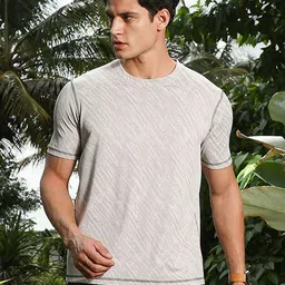 Campus Sutra Abstract Printed Round Neck T-shirt-picture-16
