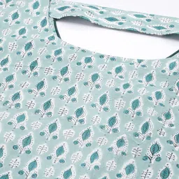 Taavi Sanganeri Regular Pure Cotton Kurta with Palazzos image 4