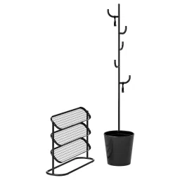 älganäs Hallway furniture, set of 2, black-image-75