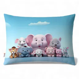 Baby of Mine Premium Baby Infant Pillow for Kids - Imported Super Soft Fabric - Jungle Family-image-66