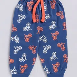 Mars Infiniti Boys Pack Of 2 Printed Pure Cotton Round Neck T-shirts With Joggers image 5