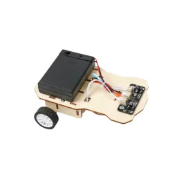Wooden Car STEM Kit DIY Tracking Car Science Educational Puzzle Assemble Kits Intelligent Follow Mode Wooden Car Toy For Children Kids - RS6418Wooden Car STEM Kit DIY Tracking Car Science Educational Puzzle Assemble Kits Intelligent Follow Mode Wooden Car Toy For Children Kids - RS6418-picture-15