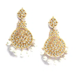 Sukkhi Gold-Plated Filigree Classic Chandbalis image 2