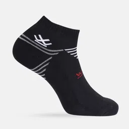 WROGN Unisex Pack of 3 Striped Ankle Length Socks image 4