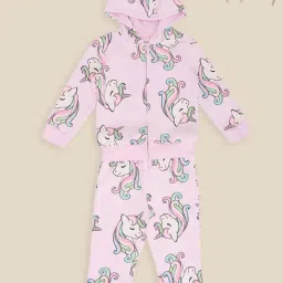 Pantaloons Baby Girls Lilac Snow Printed Clothing Set-image-34