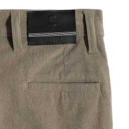 Cavio Boys Khaki Regular Fit Pant image 4