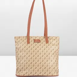 Lavie Palmer Brand Logo Printed Structured Shoulder Bag image 1