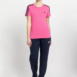 adidas Blue Plain Sports Track Pants image 4