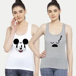 Friskers Multicolor Printed Camisole (Pack Of 2)-picture-23