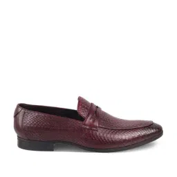 Tresmode Men's Wine Formal Loafers-picture-20