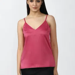 Forever 21 Dusty Pink Spaghetti Top-image-2