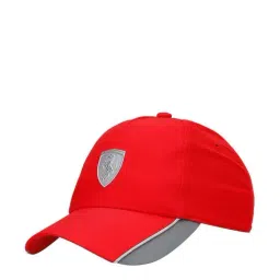 Puma Ferrari SPTWR Monochrome Red Solid Baseball Cap-image-16