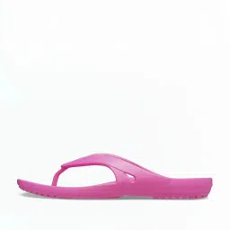 Crocs Women's Kadee Pink Flip Flops image 4