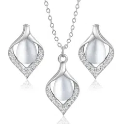 Peora Silver NA Sets for Women image 2