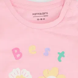 Pantaloons Baby Girls Rosa Shadow Printed Top image 3