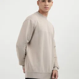 Calvin Klein Goat Cotton Regular Fit Solid Sweatshirt image 4