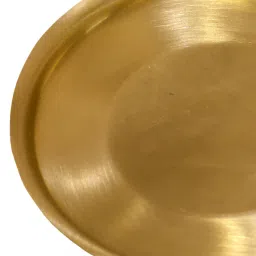 Ambi Handcrafted Pure Brass Coasters - Gold Matt image 4