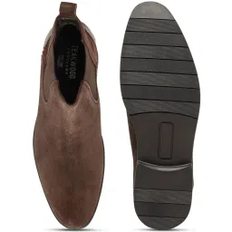 Teakwood Leathers Men's Brown Chelsea Boots image 4
