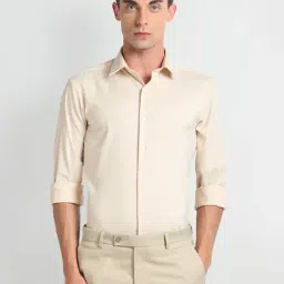 arrow new york Arrow Newyork White Slim Fit Shirt-picture-22