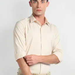 arrow new york Arrow Newyork White Slim Fit Shirt image 4