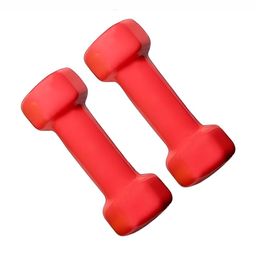 HackerX 2-Pcs Metal Integrated PVC Vinyl Dumbbell - 2 kg-picture-21