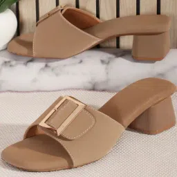 Carlton London Women's Beige Casual Sandals-image-26