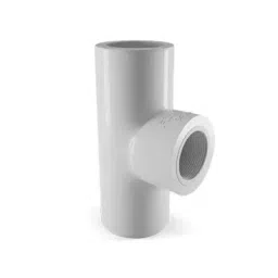 Finolex ¾ inch UPVC Plain Tee, 4544-image-8