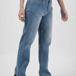 Numero Uno Mid Blue Straight Fit Jeans image 3