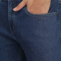 R&B Blue Regular Fit Jeans image 4