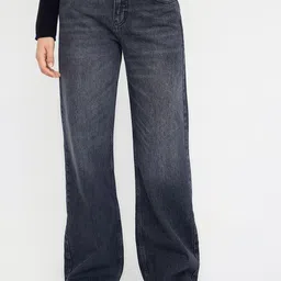 Trendyol Women Wide Leg Mid-Rise Jeans-image-25