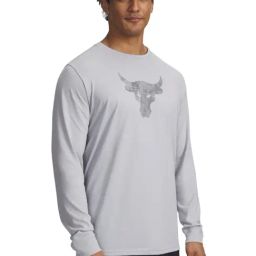 Under Armour Grey Regular Fit Sports T-Shirt-picture-27