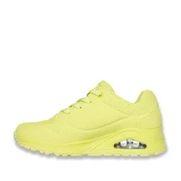 Skechers Women's UNO - STAND ON AIR Lime Green Sneakers image 3