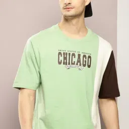 Dillinger Green Loose Fit Printed T-Shirt-picture-26