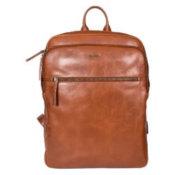 SASSORA Zinnia Tan Leather Large Backpack-picture-47
