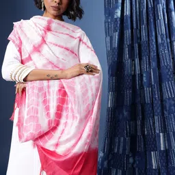 Taavi Tie and Dye Shibori Dupatta-picture-39