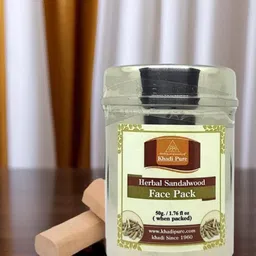 Khadi Pure Herbal Sandalwood Face Pack - 50 g-image-71