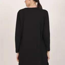 STYLE GRID Women Typography Printed Pockets 1 T-shirt image 2