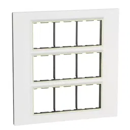 Golek Flicker Modular Plate With Led Silver Border Color 18 Modular, 6710 (Pack of 10)-picture-13