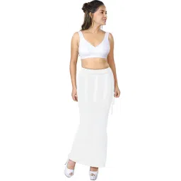 Dermawear Women's Saree Shapewear SS-406 - White-picture-15