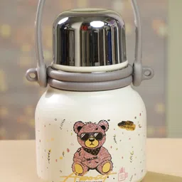 Little Surprise Box Ted Printed Insulated Stainless Steel Thermos Bottle Rose Gold - 600 ml-picture-14