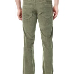 FLAKED Men Smart Straight Fit Mid-Rise Bleached Stretchable Jeans image 5