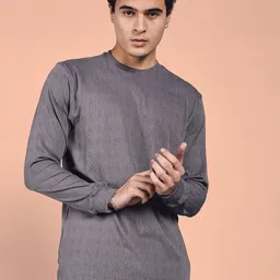 WEARDUDS Men Round Neck Sweatshirt-image-6