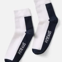 Pine Kids Knit Ankle Length Silvadur Antimicrobial Socks with Design Pack of 5 - Multicolor image 4