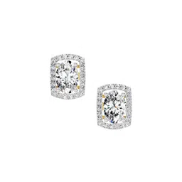 Sparkles Lab Grown Diamond 1.22 Ct Oval Shape Earrings 14K Yellow Gold-picture-36