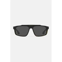 Snitch Men Polarized Square Grey Lens Sunglasses image 1