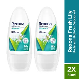 Rexona Fresh Lily Underarm Roll On Pack Of 2 image 2