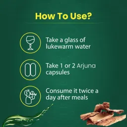 Vedikroots Arjuna Capsules - A Cardiac Tonic For Circulation And Heart Health image 4