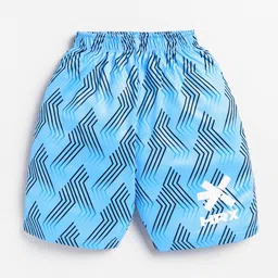 HRX by Hrithik Roshan Boys U-17 Rapid-Dry Printed T-shirt with Shorts image 2